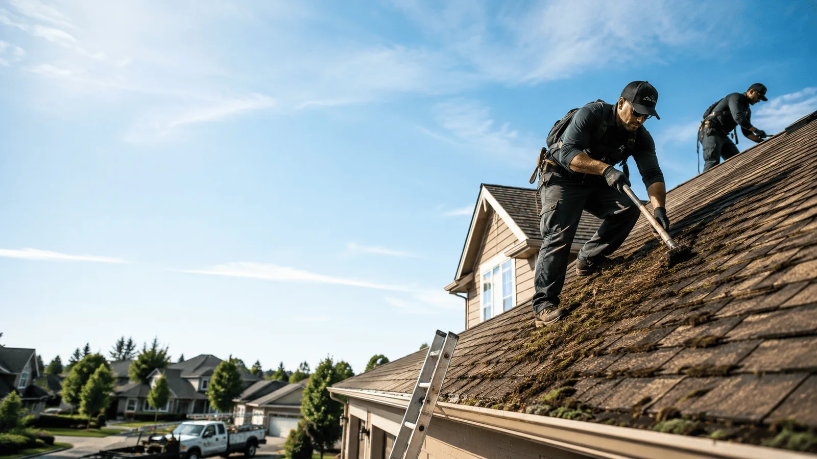 Roof Moss Removal in Maybee, MI near me